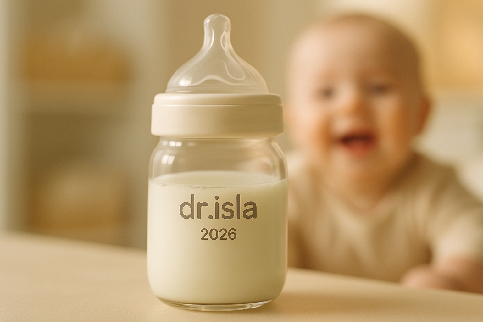 เลือกขวดนมแก้วป้องกันโคลิคที่ดีที่สุดสำหรับลูกน้อย: รีวิว Dr.isla 2026