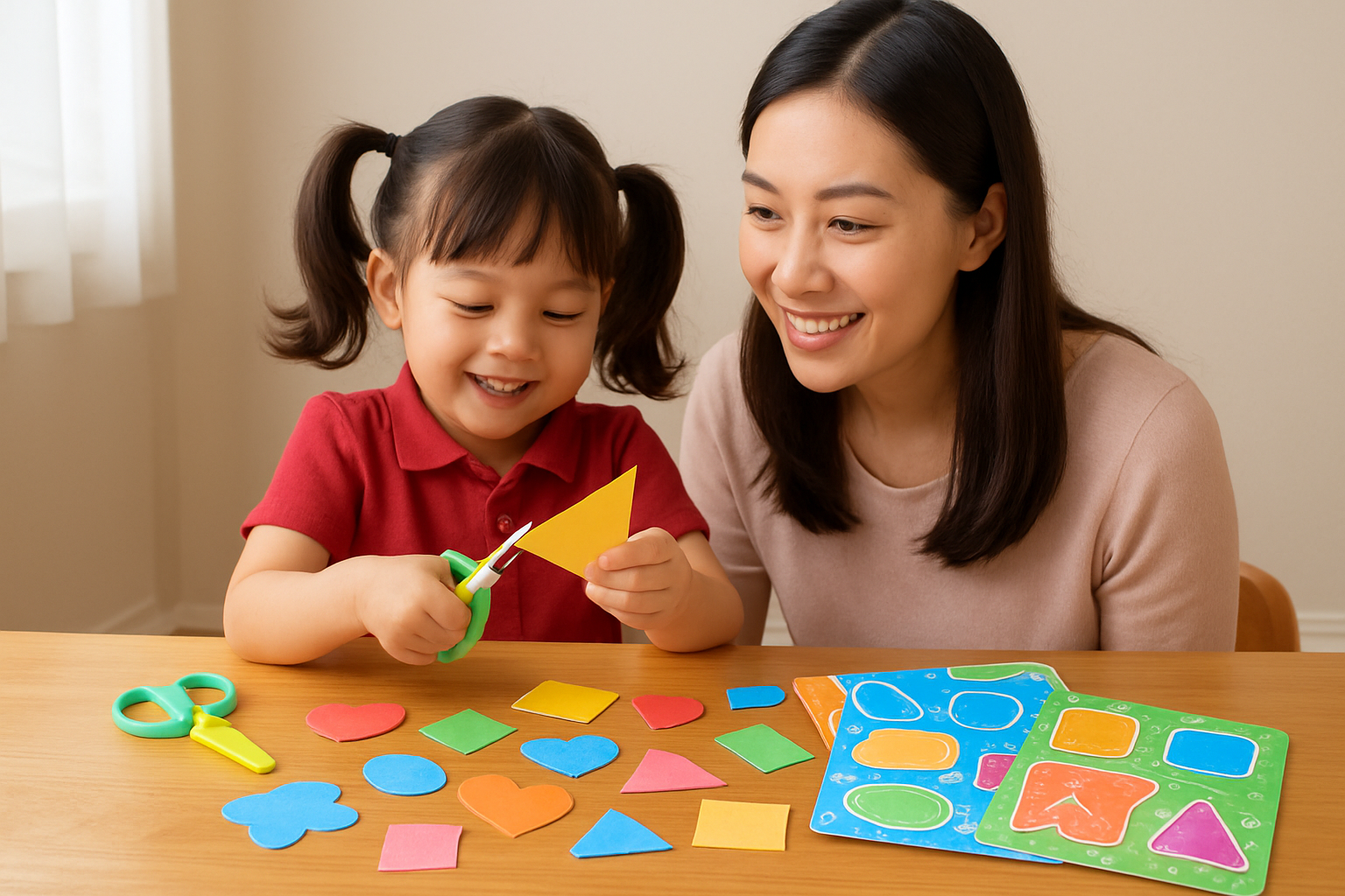 ชุดตัดกระดาษเด็ก DIY เสริมพัฒนาการ: ของเล่นสร้างสรรค์สำหรับหนูน้อย