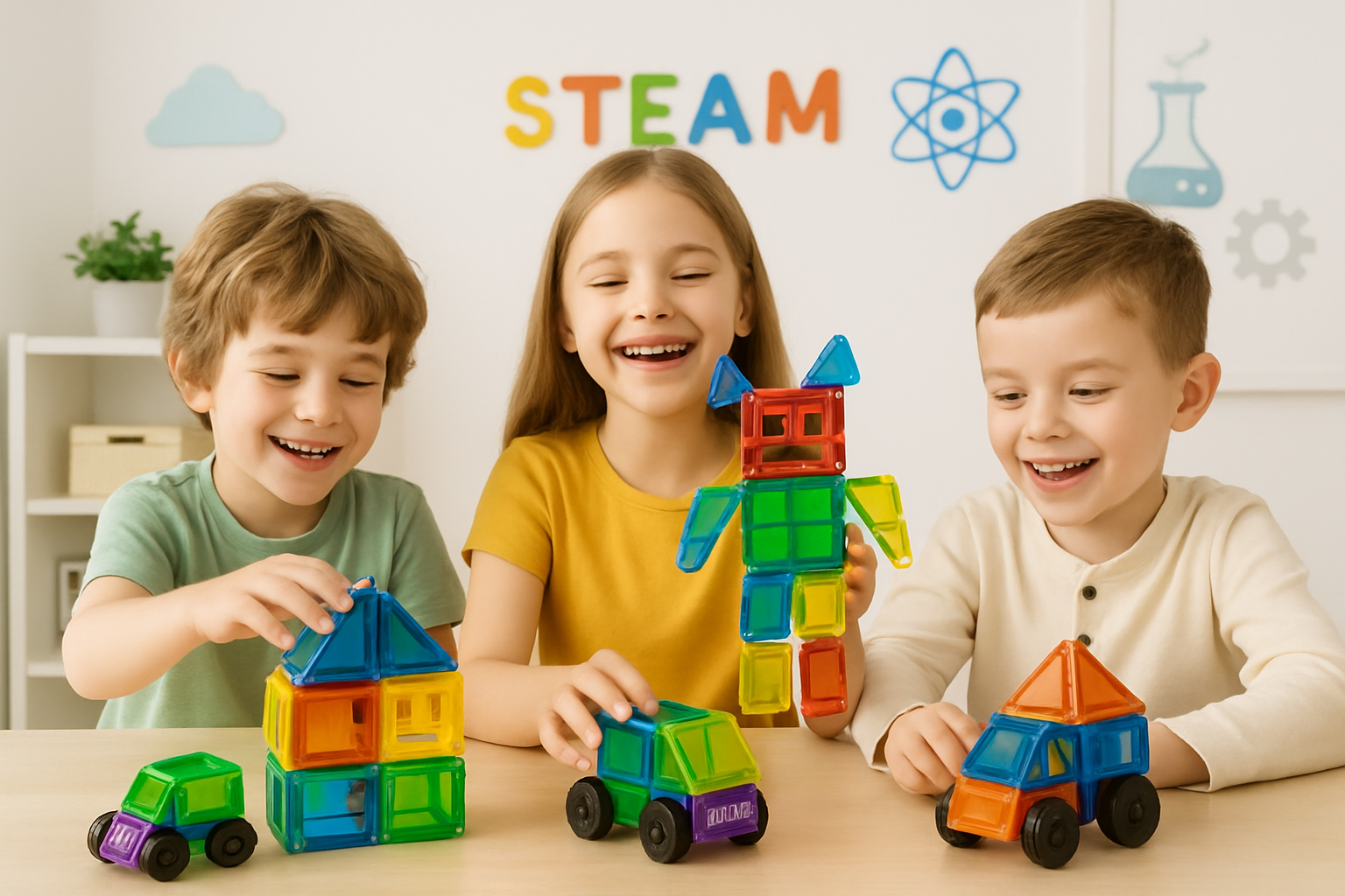 NIKO ตัวต่อแม่เหล็ก: ของเล่นเสริมพัฒนาการ STEAM สร้างสรรค์ไม่รู้จบ